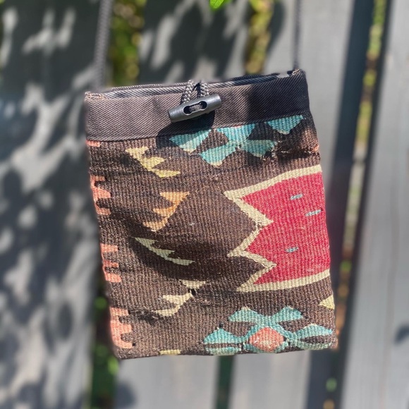 Vintage Kilim Crossbody Purse - Picture 3 of 4